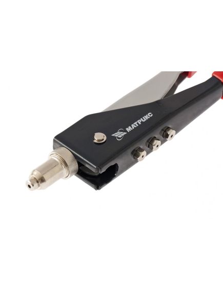 Заклепочник переставной 250 мм заклепки 2,4-3,2-4,0-4,8 мм MATRIX 40527, фото , изображение 3 - Метэкс