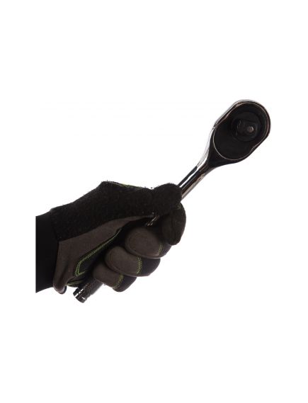 Ключ трещоточный 1/2" 255 мм с переключателем MATRIX 14015, фото , изображение 5 - Метэкс