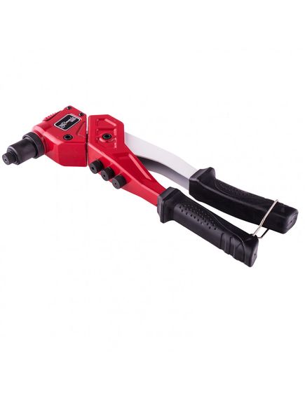 Заклепочник 290 мм литой поворотный заклепки 2,4-3,2-4,0-4,8 мм MATRIX 40547, фото , изображение 5 - Метэкс