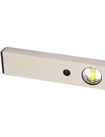 Уровень алюминиевый 1000 мм фрезерованный 3 глазка магнитный GROSS 33673, фото , изображение 3 - Метэкс