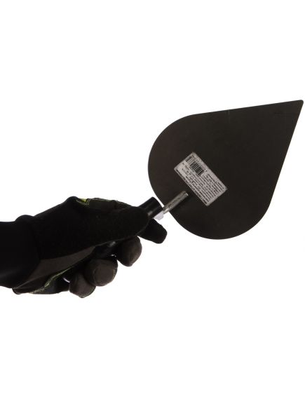 Кельма штукатура КШ стальная пластиковая ручка РОССИЯ 86341, фото , изображение 2 - Метэкс