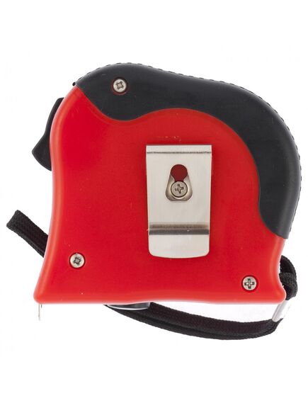 Рулетка 7,5 м х 25 мм Double fixation обрезиненный корпус двойная плавная фиксация MATRIX 31058, фото , изображение 3 - Метэкс