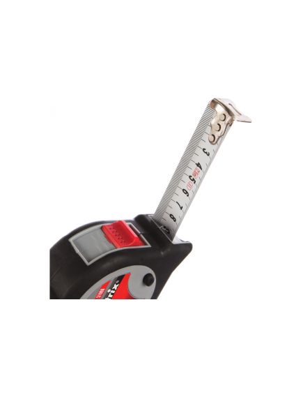 Рулетка 7,5 м х 25 мм Continuous fixation двухкомпонентный корпус плавная фиксация MATRIX 31090, фото , изображение 3 - Метэкс