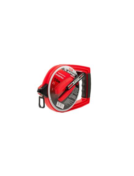 Рулетка геодезическая 50 м х 12,5 мм металлическая лента, закрытый корпус MATRIX 31226, фото , изображение 2 - Метэкс