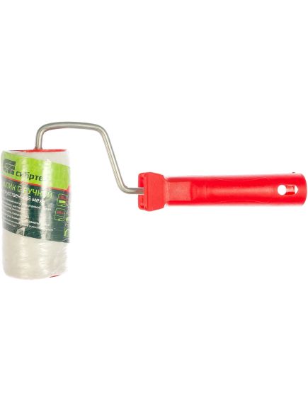 Валик "Искусственный мех" 100 мм D 48 мм ручка 6 мм СИБРТЕХ 80151, фото , изображение 2 - Метэкс