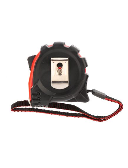 Рулетка 3 м х 16 мм Status Magnet 3 fixations обрезиненный корпус зацеп с магнитом MATRIX 31004, фото , изображение 2 - Метэкс