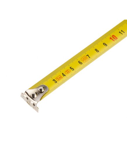 Рулетка 3 м х 16 мм Status Magnet 3 fixations обрезиненный корпус зацеп с магнитом MATRIX 31004, фото , изображение 4 - Метэкс