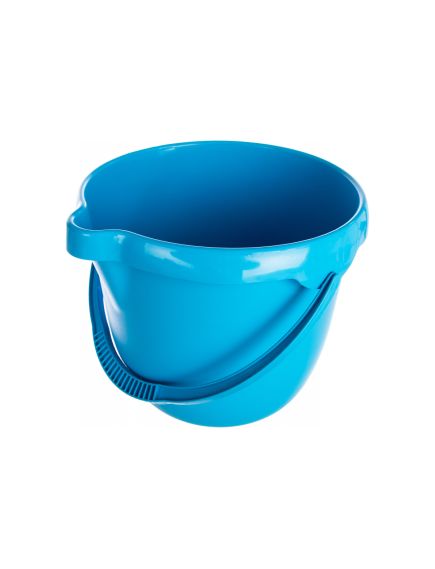 Ведро пластмассовое круглое 12 л голубое ELFE 92956, фото  - Метэкс