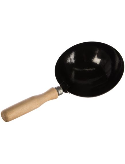 Ковш стальной строительный 160 мм деревянная ручка СИБРТЕХ 86225, фото , изображение 3 - Метэкс