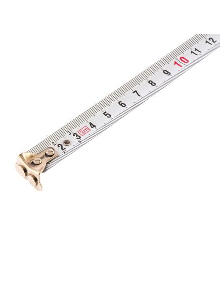 Рулетка 3 м х 16 мм Status Magnet fixation обрезиненный корпус зацеп с магнитом MATRIX 31019, фото , изображение 4 - Метэкс