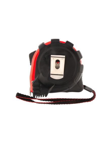 Рулетка 7,5 м х 25 мм Status Magnet 3 fixations обрезиненный корпус зацеп с магнитом MATRIX 31006, фото , изображение 3 - Метэкс