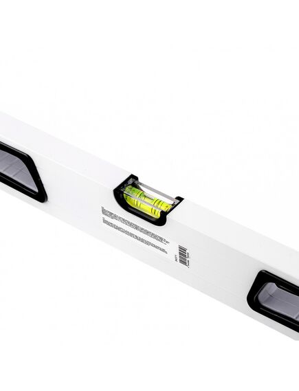 Уровень алюминиевый 800 мм усиленный рукоятки фрезерованный 3 глазка магнитный GROSS 34371, фото , изображение 2 - Метэкс