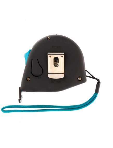 Рулетка 8 м х 25 мм "Ergonomisch"  магнитный обрезиненный зацеп GROSS 31104, фото , изображение 4 - Метэкс