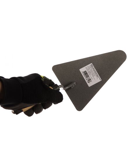 Кельма бетонщика стальная деревянная усиленная ручка РОССИЯ 86220, фото , изображение 2 - Метэкс