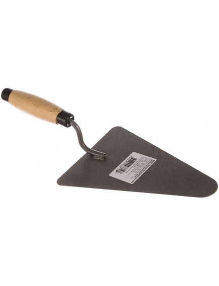 Кельма бетонщика стальная деревянная усиленная ручка РОССИЯ 86220, фото , изображение 3 - Метэкс