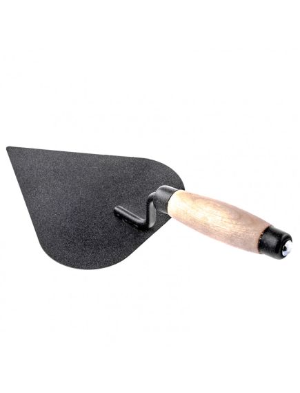 Кельма штукатура стальная деревянная усиленная ручка РОССИЯ 86224, фото , изображение 2 - Метэкс