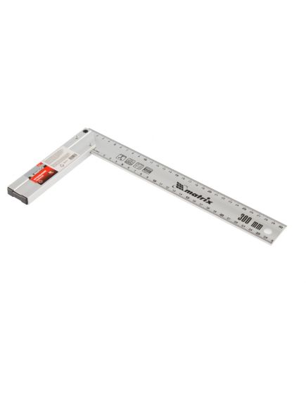 Угольник 300 мм алюминиевый литой MATRIX 32472, фото , изображение 4 - Метэкс