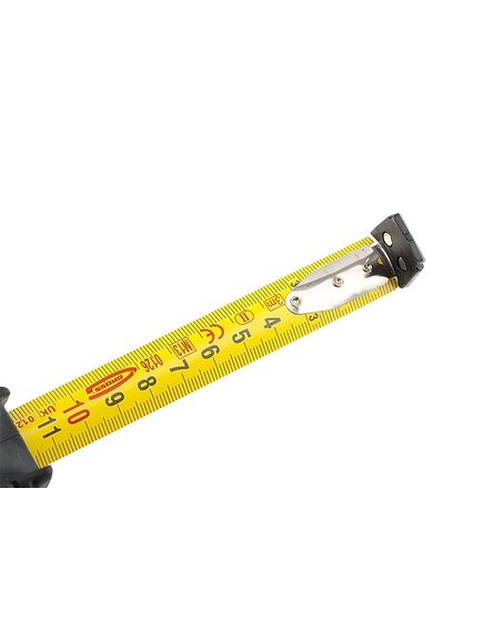 Рулетка 3 м х 19 мм "Schlagfest" магнитный обрезиненый зацеп двусторонняя шкала GROSS 31111, фото , изображение 2 - Метэкс
