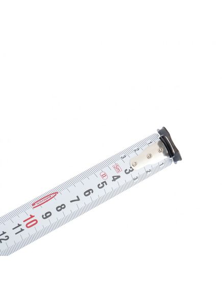 Рулетка 5 м х 25 мм "Doppelhaken" двухсторонний зацеп Нейлон двустороняя шкала GROSS 31124, фото , изображение 3 - Метэкс