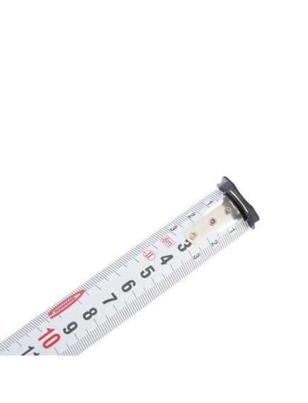 Рулетка 8 м х 25 мм "Doppelhaken" двухсторонний зацеп Нейлон двустороняя шкала GROSS 31125, фото , изображение 4 - Метэкс