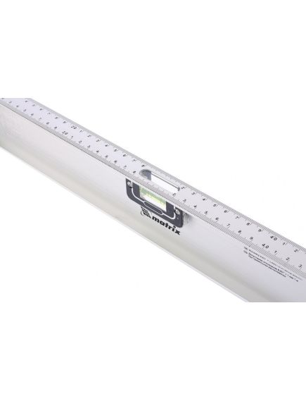 Уровень алюминиевый 600 мм "Рельс", 3 глазка (1 поворотный) MATRIX 34023, фото , изображение 3 - Метэкс