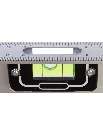 Уровень алюминиевый 2000 мм "Рельс", 3 глазка (1 поворотный) MATRIX 34041, фото , изображение 2 - Метэкс