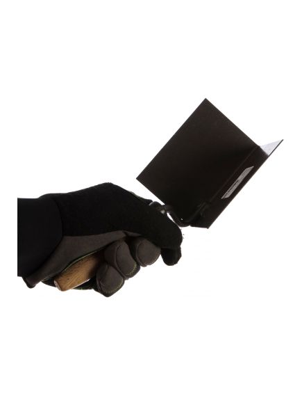 Кельма угловая 110 х 75 х 75 мм стальная для внутренних углов буковая ручка СИБРТЕХ 86309, фото , изображение 3 - Метэкс