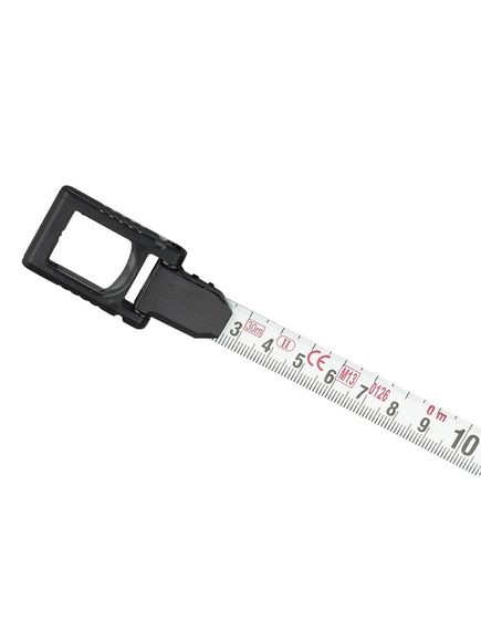 Рулетка геодезическая 30 м х 13 мм закрытый корпус, металлическая лента, нейлон GROSS 31252, фото , изображение 2 - Метэкс