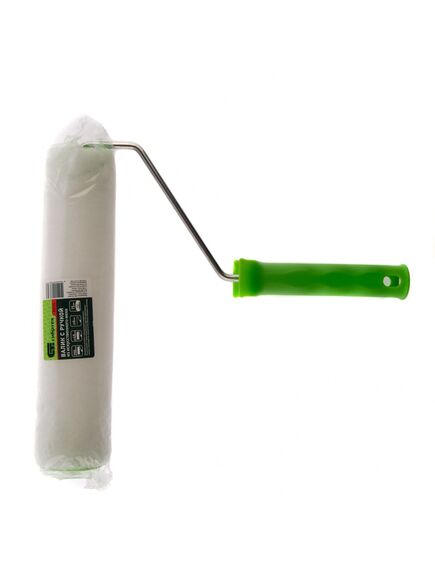 Валик "Искуственный мех" полиэстер 250 мм D 48 мм ручка 6 мм СИБРТЕХ 80114, фото , изображение 2 - Метэкс