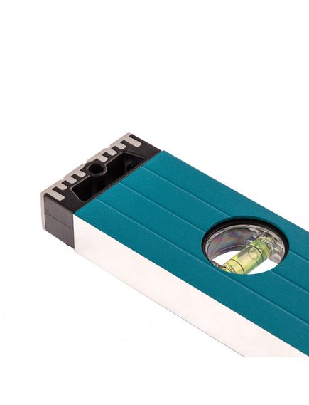 Уровень алюминиевый 1000 мм усиленный с ударопрочными заглушками, рукоятки, 3 глазка GROSS 34330, фото , изображение 4 - Метэкс