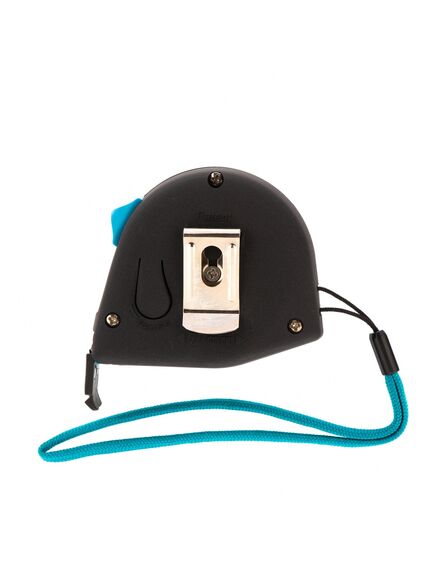 Рулетка 5 м х 19 мм "Ergonomisch" магнитный обрезиненный зацеп GROSS 31102, фото , изображение 4 - Метэкс