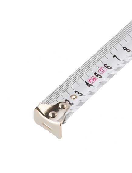 Рулетка 7,5 м х 25 мм Strong обрезиненный корпус MATRIX 31082, фото , изображение 2 - Метэкс