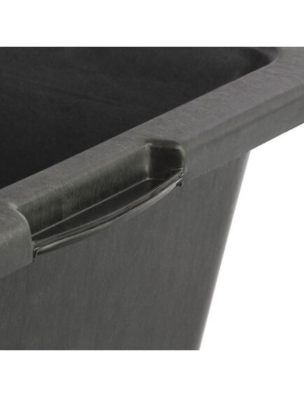 Таз прямоугольный строительный 90 л СИБРТЕХ 81445, фото , изображение 3 - Метэкс