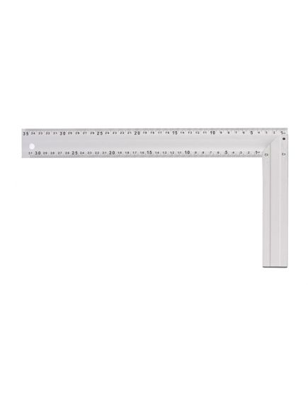 Угольник 350 мм алюминиевый литой MATRIX 32473, фото , изображение 2 - Метэкс