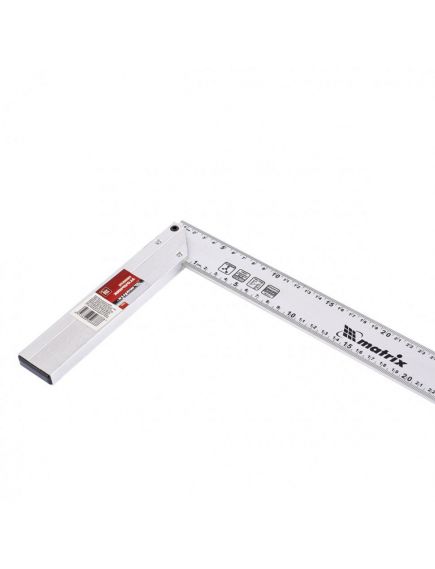 Угольник 350 мм алюминиевый литой MATRIX 32473, фото , изображение 3 - Метэкс