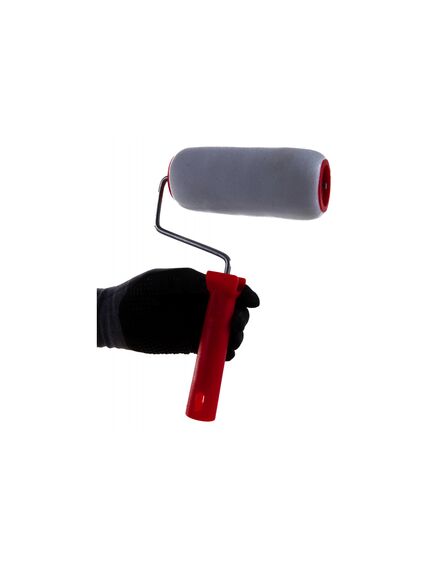 Валик "Поролон" крепление шплинтом 150 мм D 48 мм ручка 6 мм СИБРТЕХ 80142, фото , изображение 3 - Метэкс