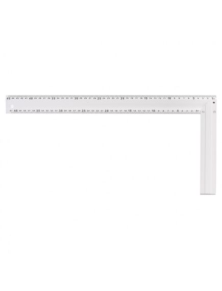 Угольник 450 мм алюминиевый литой MATRIX 32475, фото , изображение 2 - Метэкс