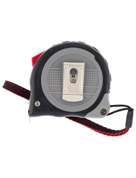 Рулетка 5 м х 19 мм Continuous fixation двухкомпонентный корпус плавная фиксация MATRIX 31088, фото , изображение 3 - Метэкс