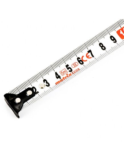 Рулетка 5 м х 19 мм Autostop двухкомпонентный корпус автоматическая фиксация MATRIX 32551, фото , изображение 2 - Метэкс