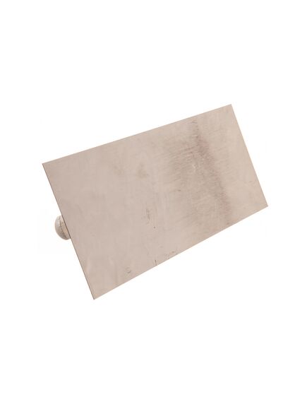 Гладилка из нержавеющей стали 280 х 130 мм деревянная ручка MATRIX 86733, фото , изображение 3 - Метэкс