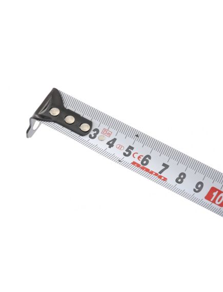 Рулетка 7,5 м х 25 мм Вектор утолщенное полотно магнитный зацеп обрезиненный корпус БАРС 32543, фото , изображение 2 - Метэкс