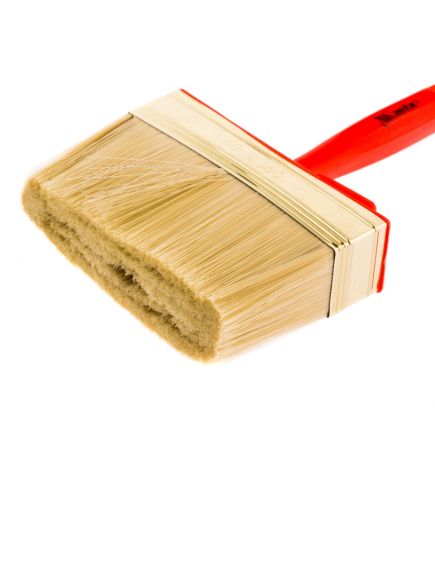 Кисть-ракля 40 х 140 мм искусственная щетина пластмассовая ручка MTX 84128, фото , изображение 2 - Метэкс