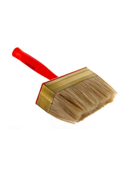 Кисть-ракля 50 х 150 мм натуральная щетина пластмассовая ручка MTX 84124, фото , изображение 2 - Метэкс