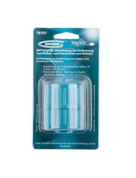 Риммер для снятия внешней и внутренней фасок труб GROSS 78707, фото , изображение 3 - Метэкс