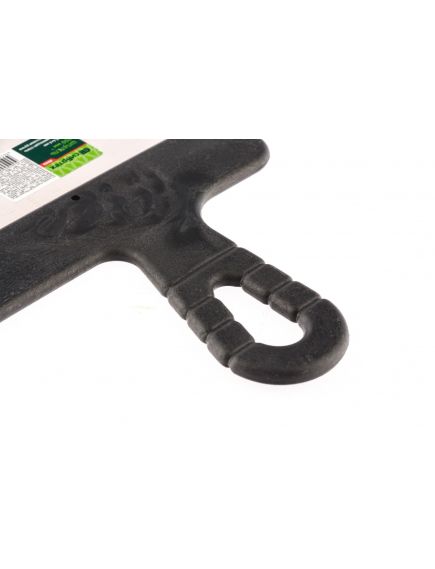 Шпатель из нержавеющей стали 200 мм зуб 4 х 4 мм пластмассовая ручка СИБРТЕХ 85456, фото , изображение 3 - Метэкс