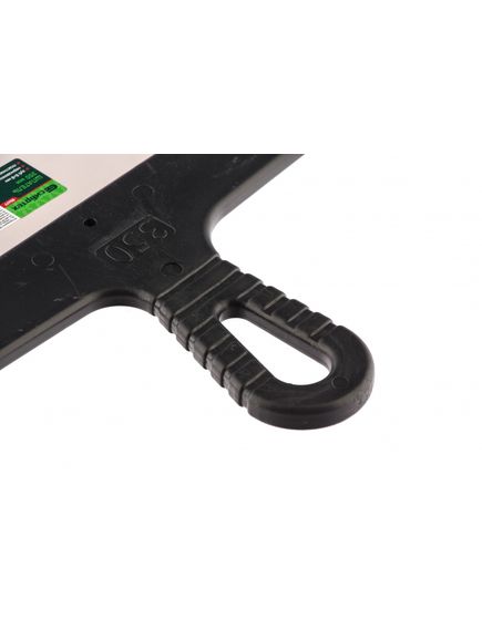 Шпатель из нержавеющей стали 350 мм зуб 8x8 мм пластмассовая ручка СИБРТЕХ 85477, фото , изображение 2 - Метэкс