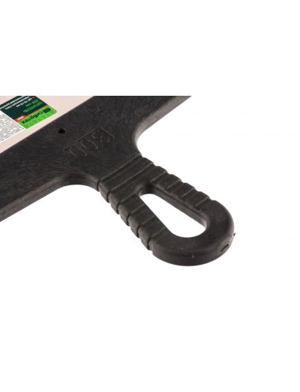 Шпатель из нержавеющей стали 300 мм зуб 10х10 мм пластмассовая ручка СИБРТЕХ 85501, фото , изображение 2 - Метэкс