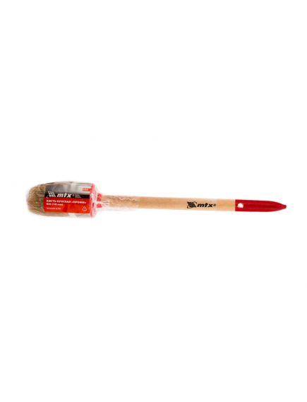 Кисть круглая Профи № 6 (30мм) MATRIX 82044, фото , изображение 3 - Метэкс