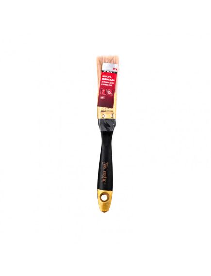 Кисть плоская "Профи" 1" натуральная щетина MTX 83150, фото , изображение 4 - Метэкс