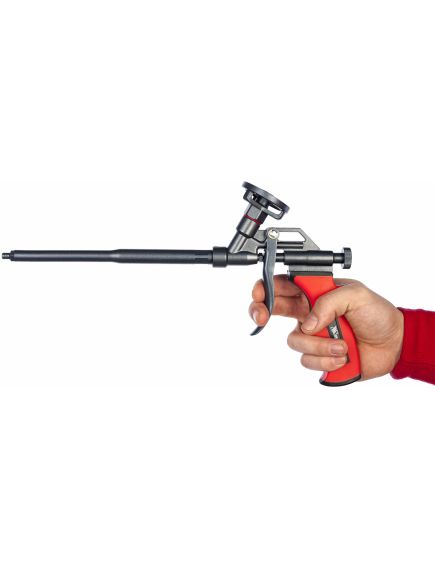 Пистолет для монтажной пены тефлоновое покрытие двухкомпонентная ручка MATRIX 88669, фото , изображение 3 - Метэкс